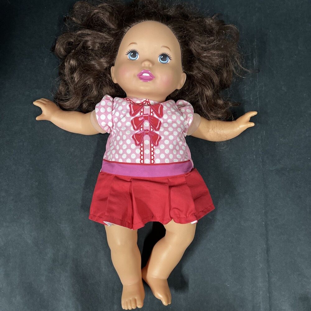 Mattel Little Mommy Sweet As Me‎ Uptown prep Doll 13” EUC